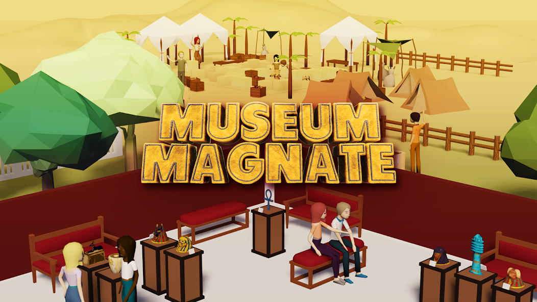 Museum Magnate - Museum Tycoon 0.9.5 APK + Mod (Unlimited money) for Android