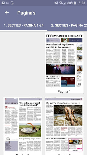 Leeuwarder Courant Krant Screen 3