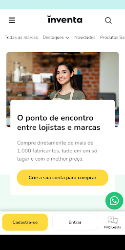 Android application Inventa screenshort