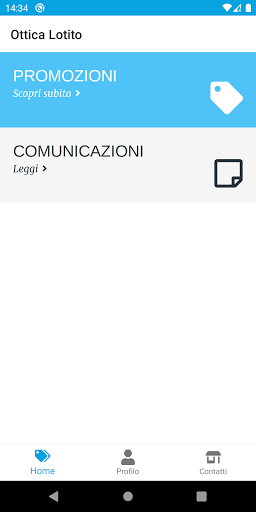 Android application Ottica Lotito Official screenshort
