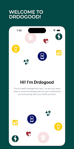 Android application DrDoGood screenshort