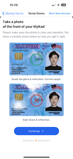 Kenal eKYC Demo