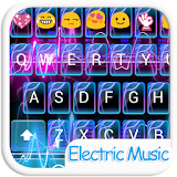 Electric Music Emoji Keyboard icon