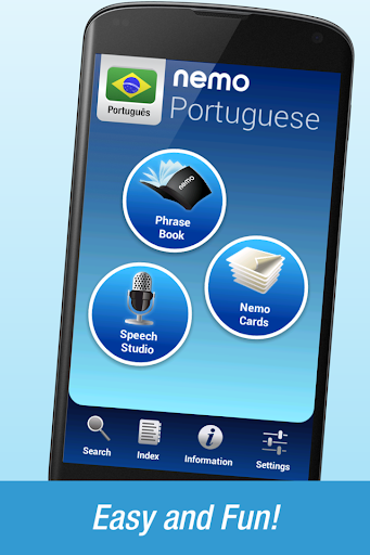 Screenshot of Nemo Portuguese