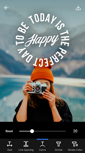 Android application Add Text on Photo - Text Art screenshort