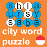 Cover Image of डाउनलोड Indonesian City Word Puzzle  APK