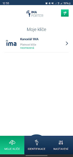 IMAporter MobileAccess Key Screen 3