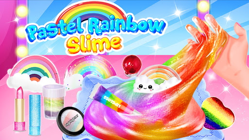 Pastel Rainbow Slime u2013 DIY Makeup  screenshots 1