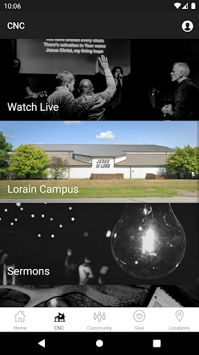 Android application Church on the North Coast screenshort