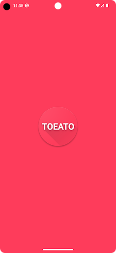 Android application Toeato - Admin screenshort