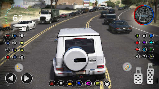 Driving Mercedes G63 AMG Race Screen 2