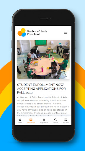 Garden of Faith Preschool Screen 2
