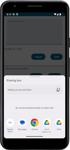 SmartNote Screen 3