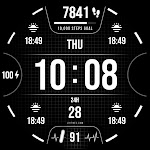 screenshot of Health Watch Face 044