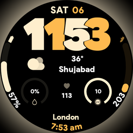 Pixel Pro Sporty - Watch face Logo