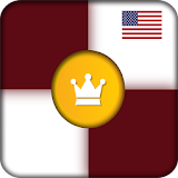 International checkers game icon