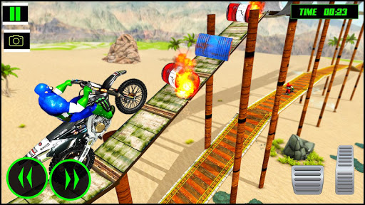 Bike Games Stunts: Spider Hero Screen 3