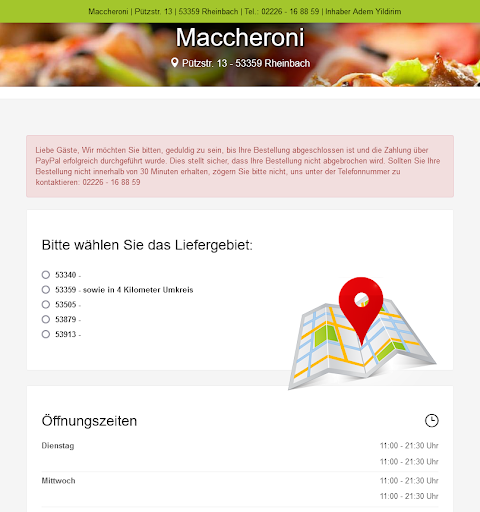 Maccheroni-Rheinbach Screen 3