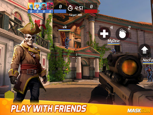 MaskGun Multiplayer FPS - Shooting Gun Games  screenshots 10