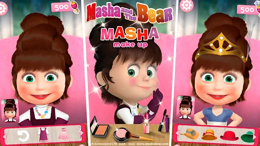 Masha And The Bear: Salon Game - Apps On Google Play