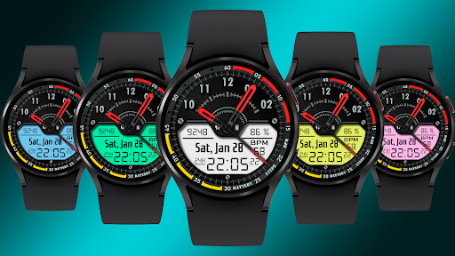Android application I1 - Sport Hybrid watch face screenshort