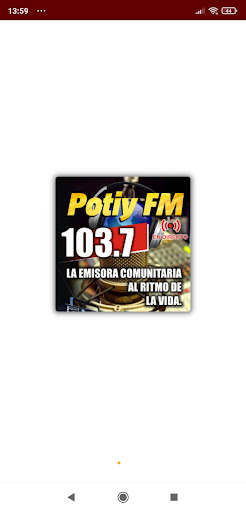 Android application Radio Potiy FM 103.7 screenshort