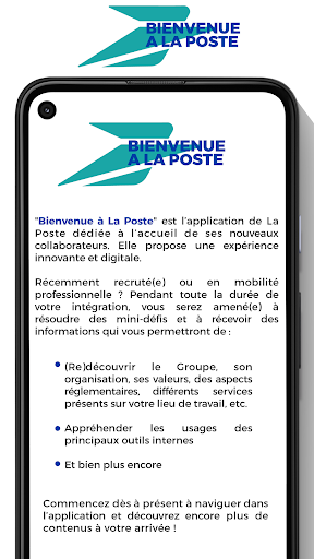 Bienvenue à La Poste Screen 2