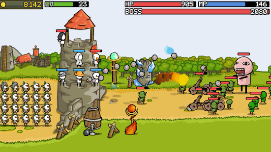 Grow Castle - Tower Defense Capture d'écran