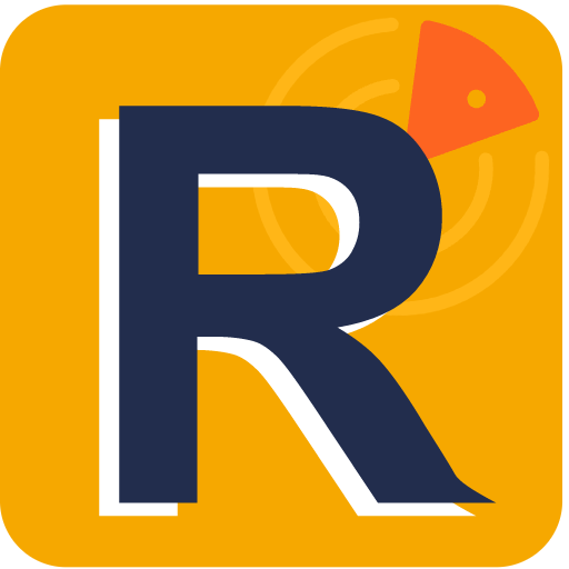 ReelRadar:Discover flick world logo