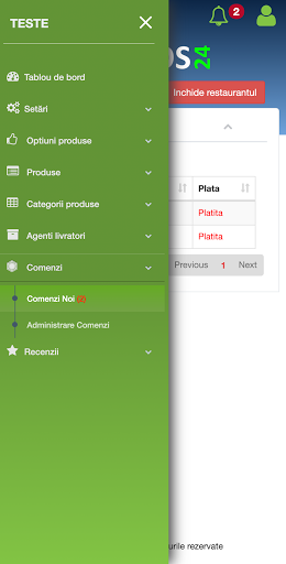Gustos24 Vendor Screen 2