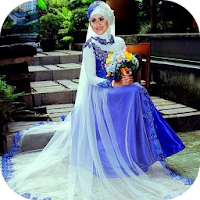 Хиджаб свадебное платье