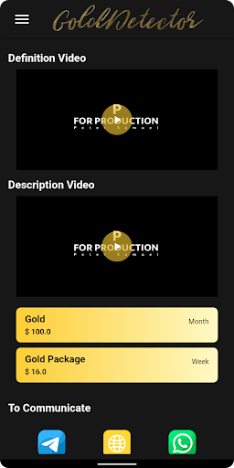 Gold Detector Screen 2