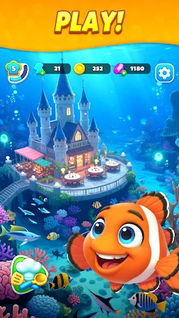 Game screenshot Merge Ocean - Story & Cooking apk download