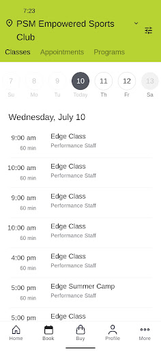 PSM Performance Screen 2