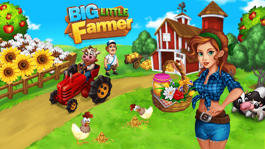 Big Farmer MOD APK: Farm Offline Games (Unlimited Money) 2