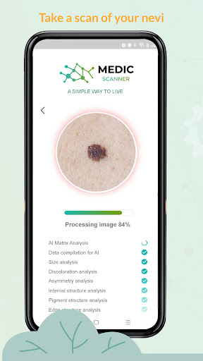 Medic Scanner - skin analyze Screen 3