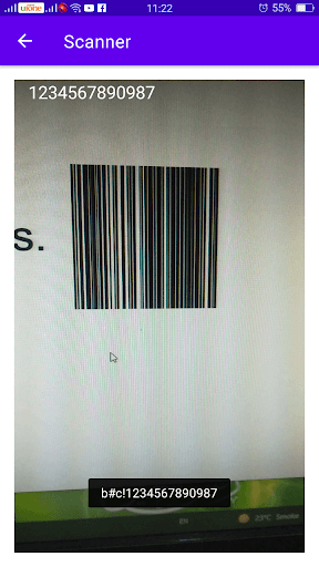 Android application QR Barcode Scanner For PC screenshort