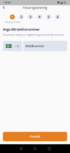 Ansluten Förare Screen 3