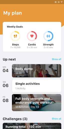 Android application Sportcentrum Bellevue screenshort