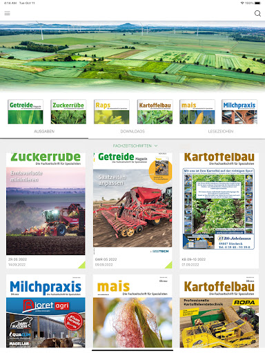 Android application DLG AgroFood Medien screenshort