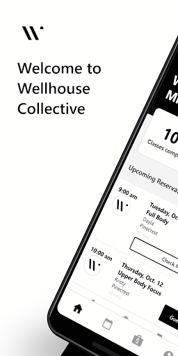 Android application Wellhouse Collective screenshort
