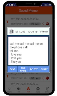 Voice Recorder -  Speech Memo Screenshot
