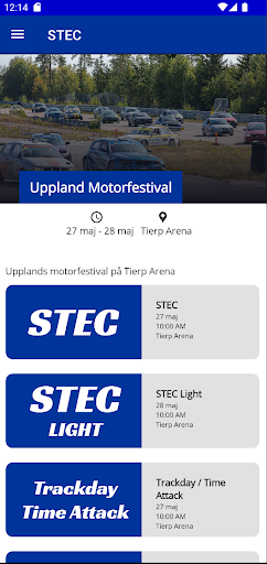Android application STEC Racing screenshort