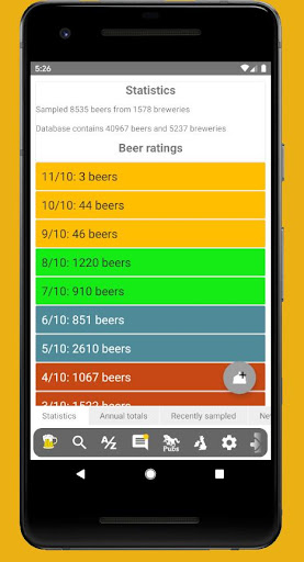 Android application Beermad mobile screenshort