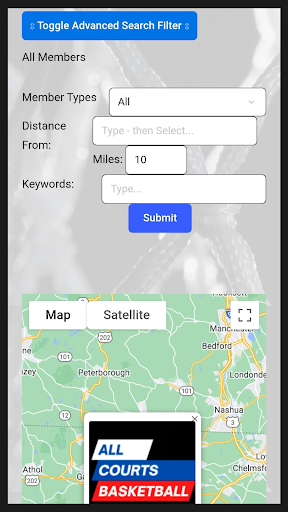 SportsWeb Screen 3