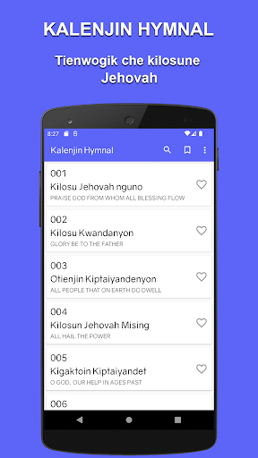 Android application Tienwogik Che Kilosune Jehovah screenshort