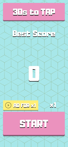 Android application 30s to Tap - Countdown Game screenshort