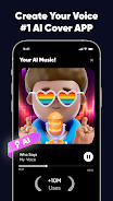 VocalMe Music: AI Cover Songs screenshot 1
