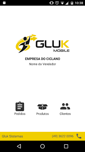Android application Gluk Mobile screenshort