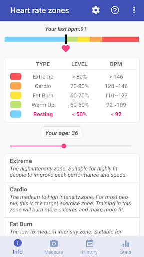 Heart Rate Monitor Screen 3